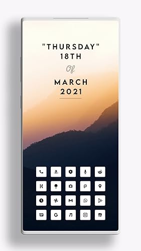 Adaptive Pixel White - Icon Pack