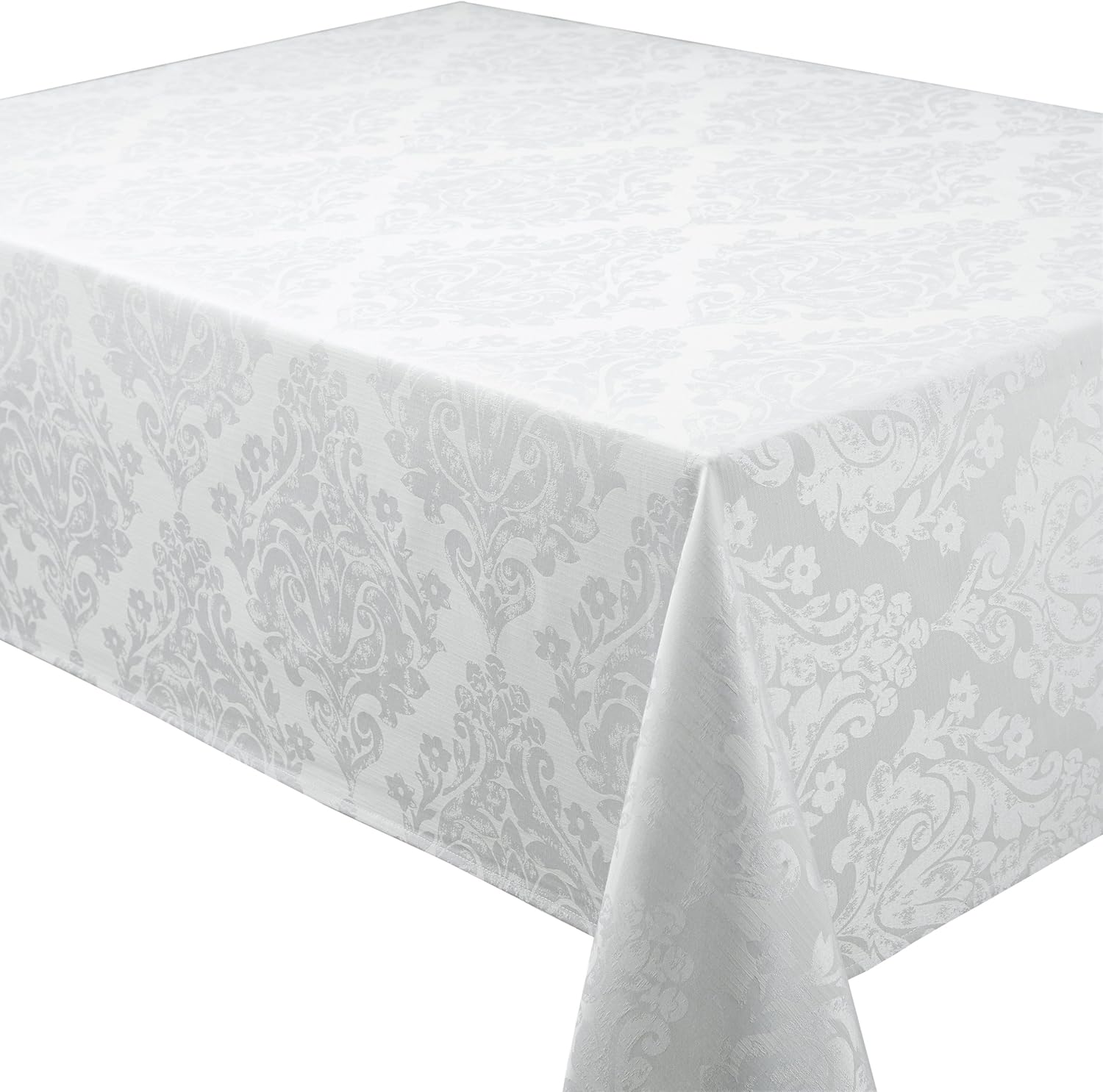 Palazzo Snow Christmas Tablecloth (70x90in-178x216cm Approx)