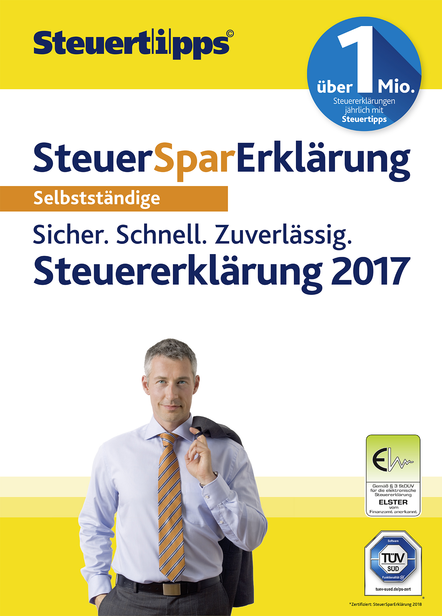 SteuerSparErklärung 2018 für Selbstständige (für Steuerjahr 2017) [Download]