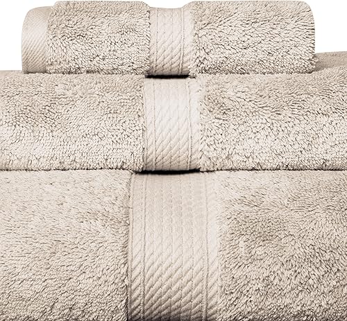 Miniatura 4 de SUPERIOR Madison TS - Juego de 3 toallas, color piedra