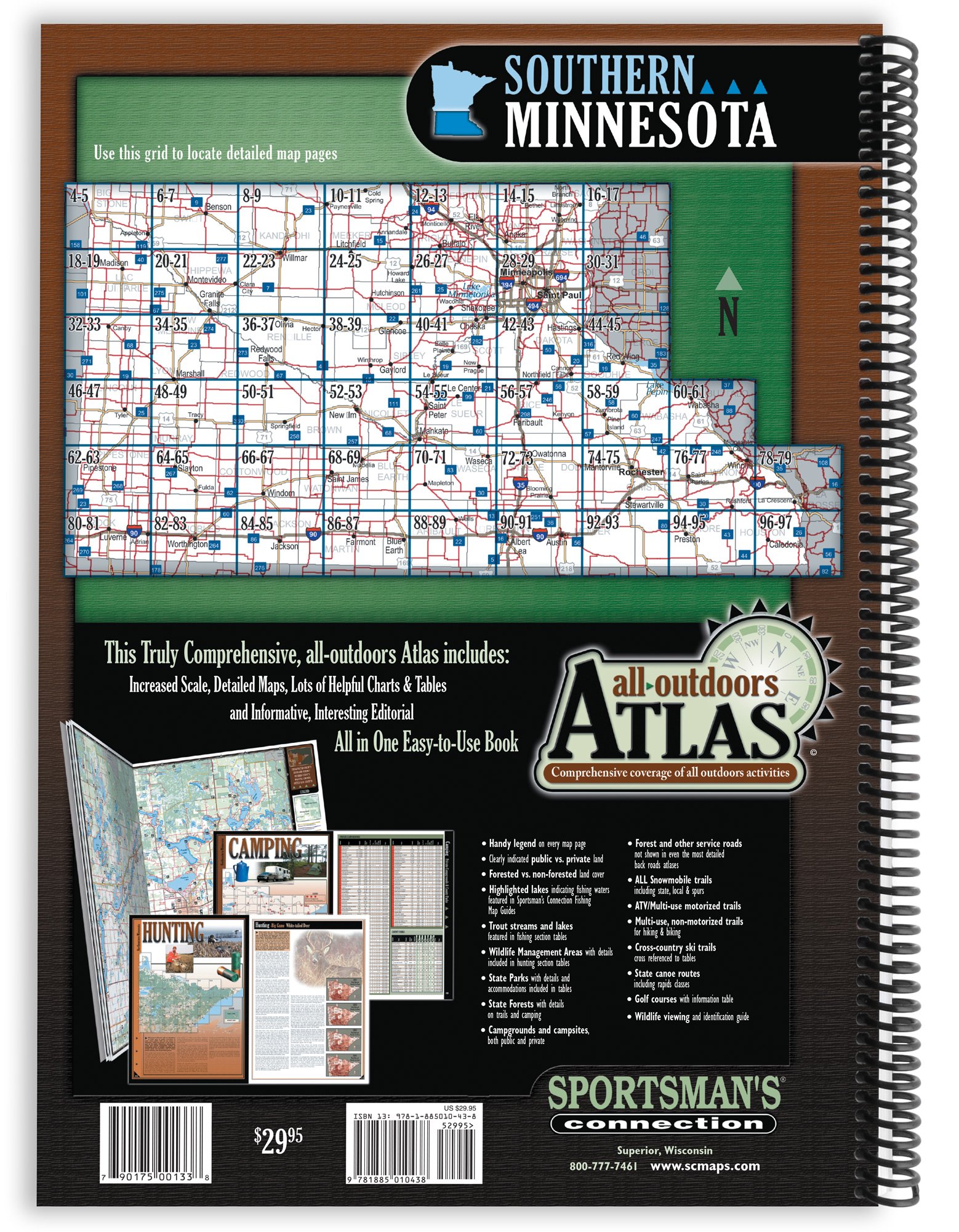 Southern Minnesota All-Outdoors Atlas