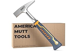 AMERICAN MUTT TOOLS Sheet Metal Hammer - 18oz Tinners Hammer