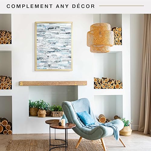 Vista 234 de MCS Gallery Foundation - Marco de póster, marco de fotos para arte de pared, negro, 16 x 20 pulgadas, individual