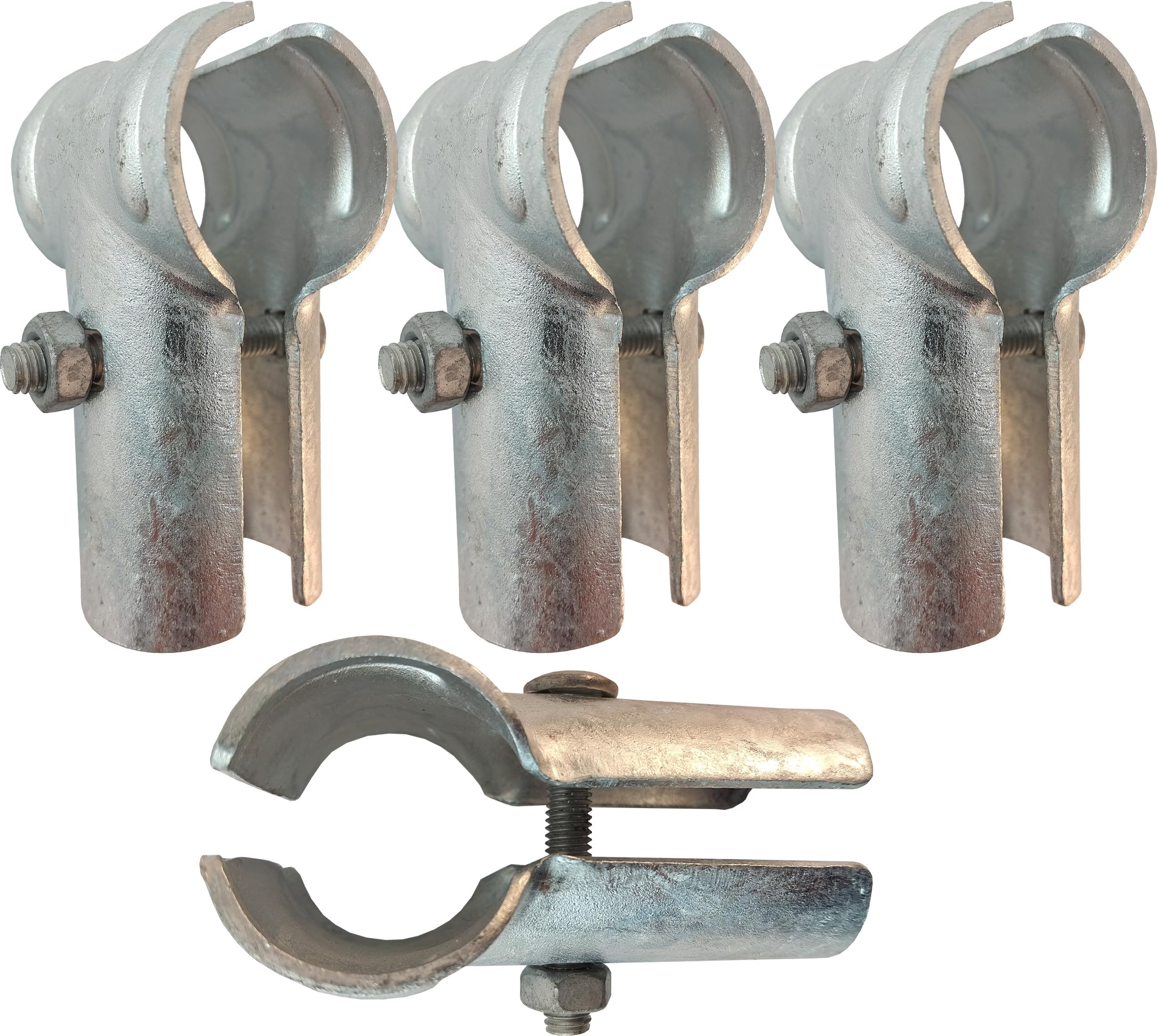 TAFEIDA End Rail T Clamps, Chainlink Fence Parts, Galvanized Fence