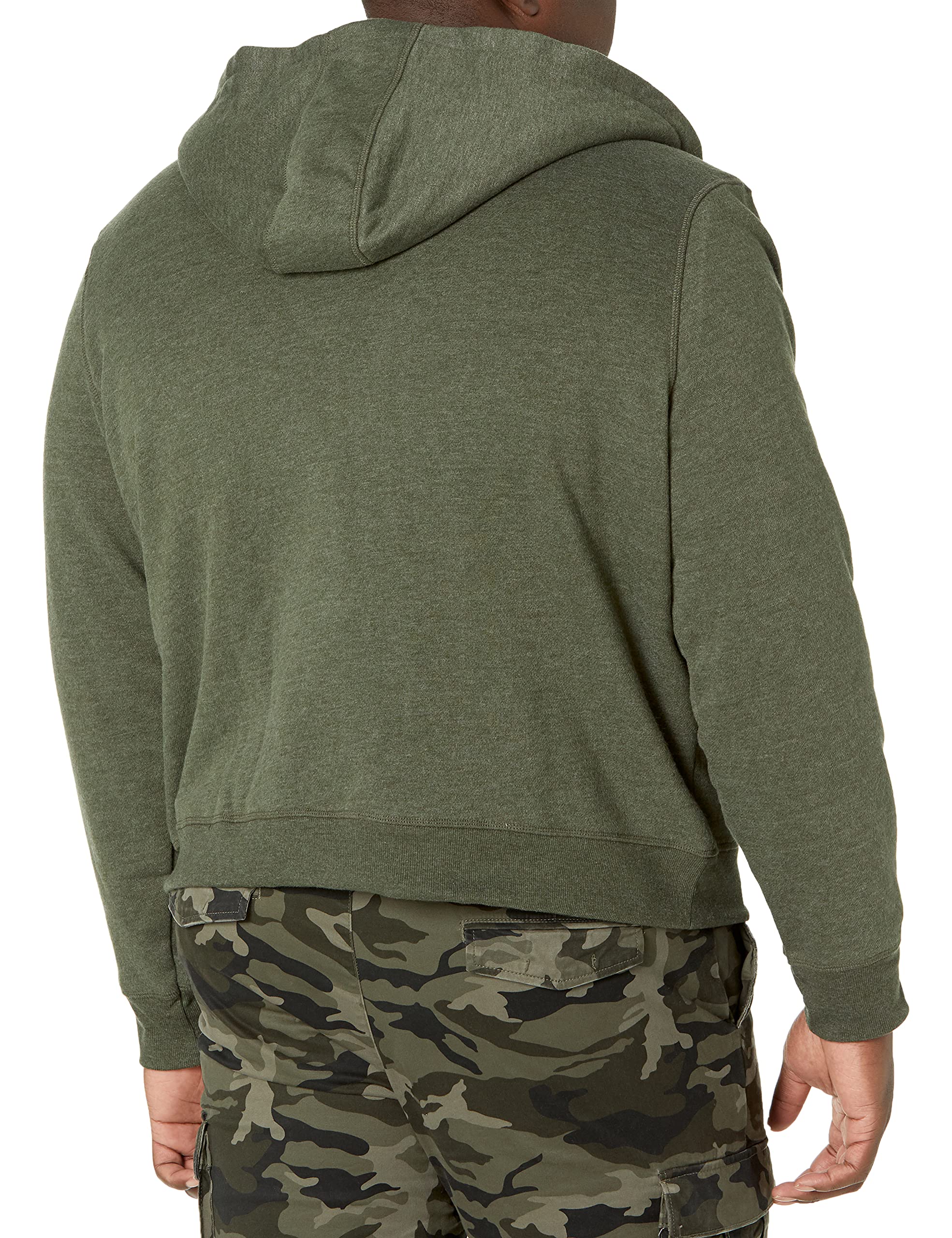 Amazon Essentials Felpa con Cappuccio e Cerniera Integrale in Pile Foderata in Sherpa Uomo