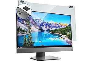23-24 Inch Privacy Protection Filter, Anti Blue Light Screen Protector for Desktop