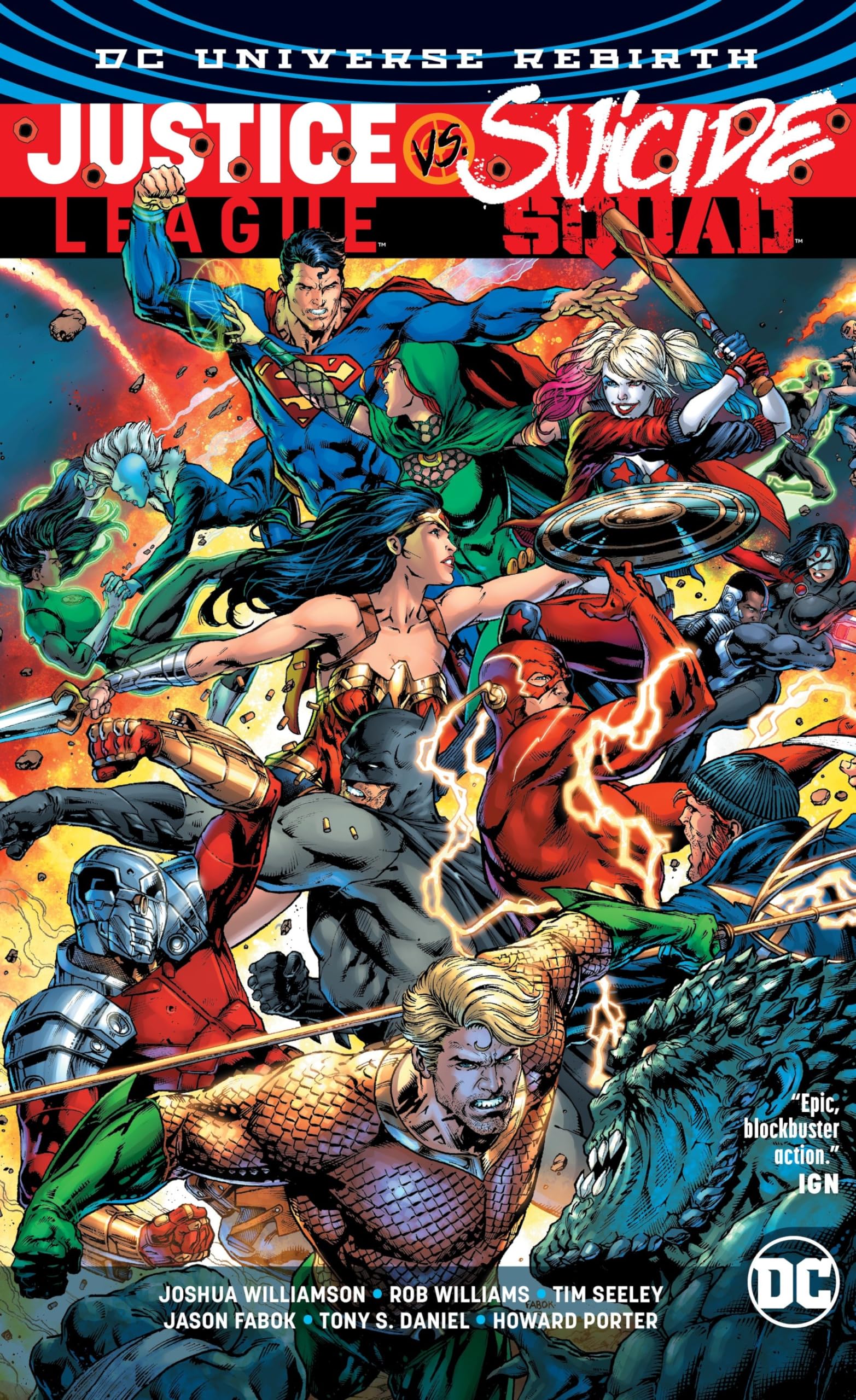 Justice League vs. Suicide Squad : Williamson, Joshua, Fabok, Jason ...