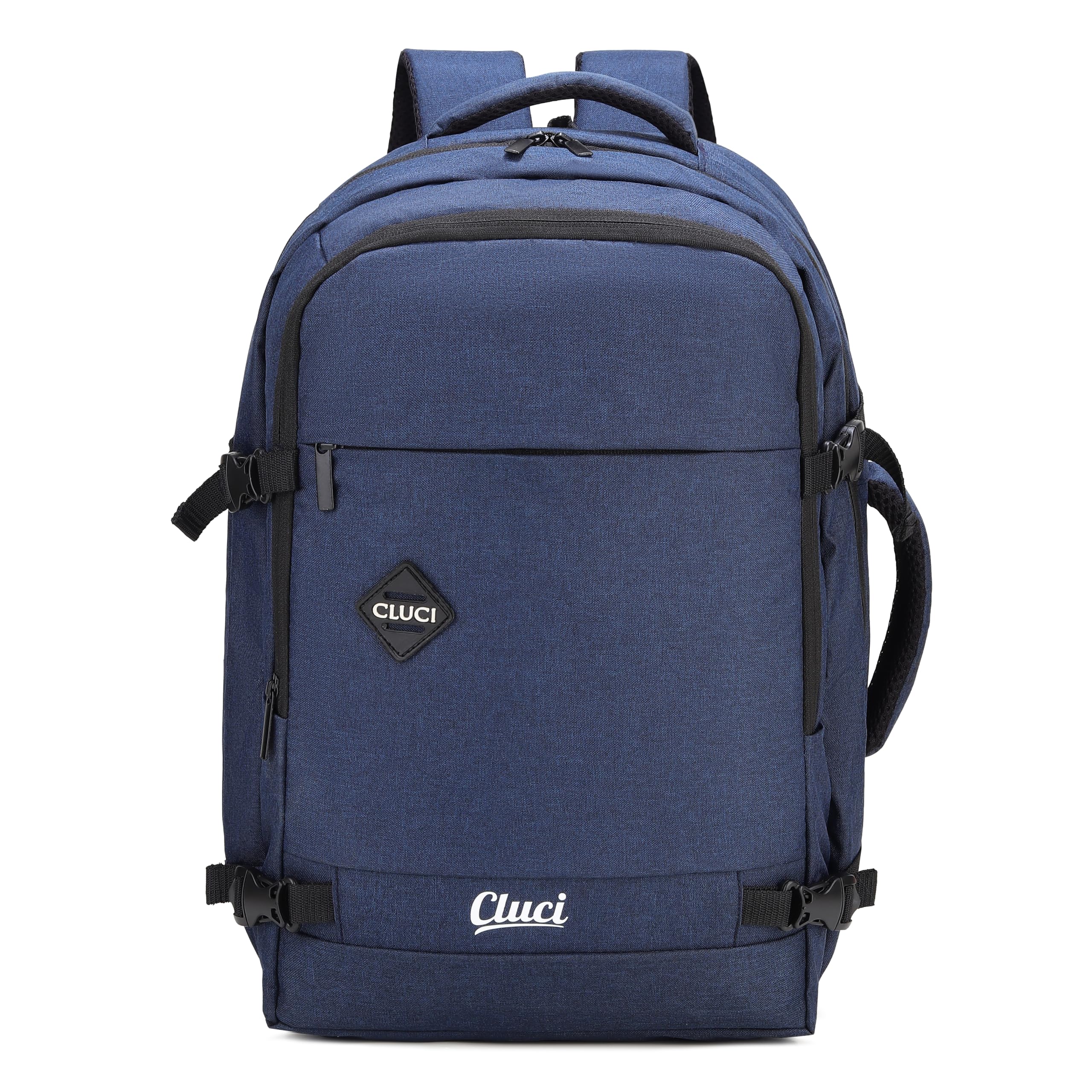 CLUCI 45L Laptop Backpack Bag for Men and Women, School/College/Office Bag for Boys & Girls, Expandable Overnighter Casual Hiking Travel Bag with Suitcase Compartment-image-26