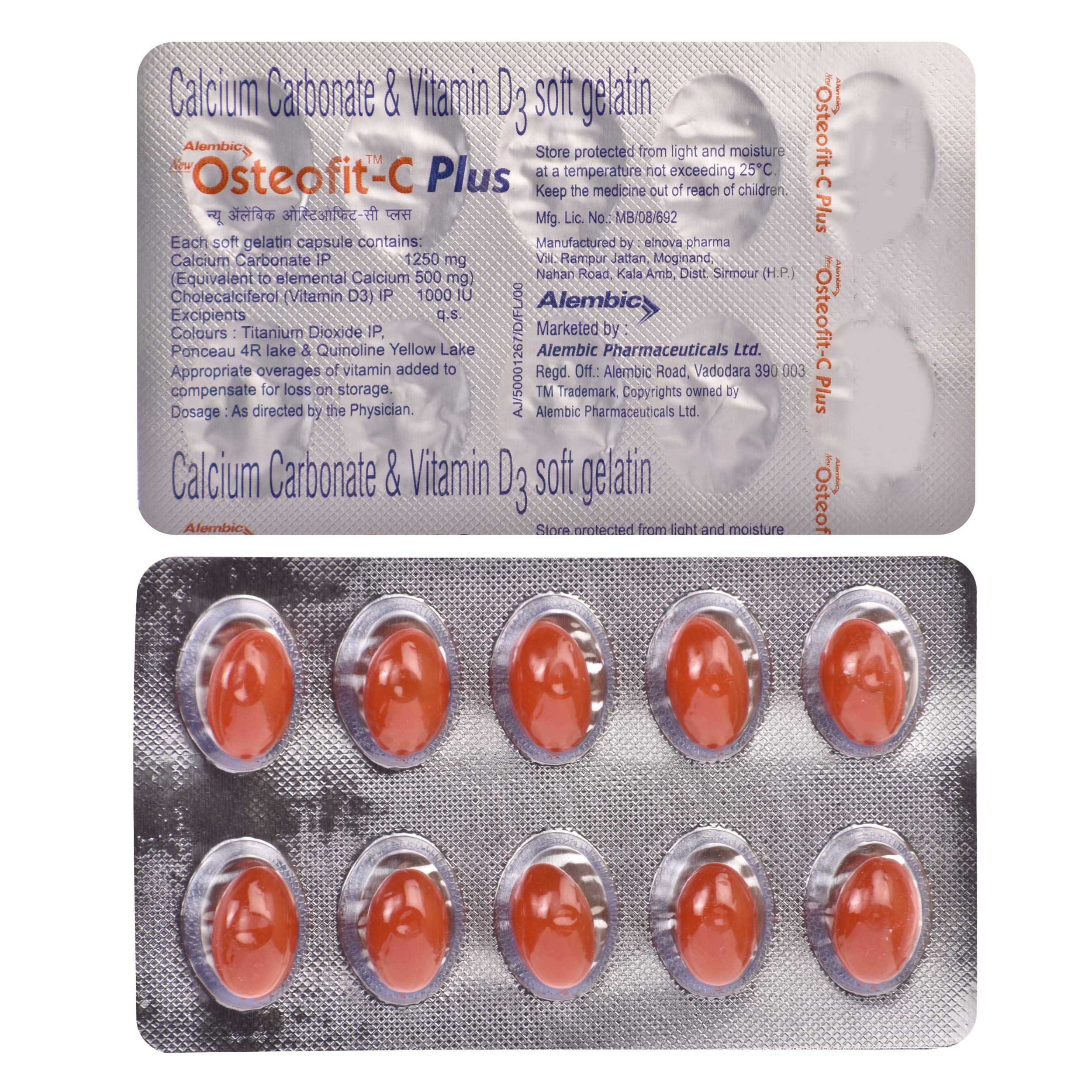 Osteofit-C Plus - Strip of 10 Capsules