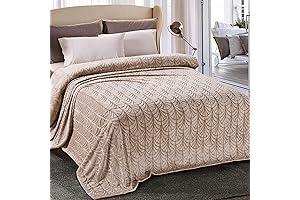 Monte Jardin Velvet Fleece Blanket - King