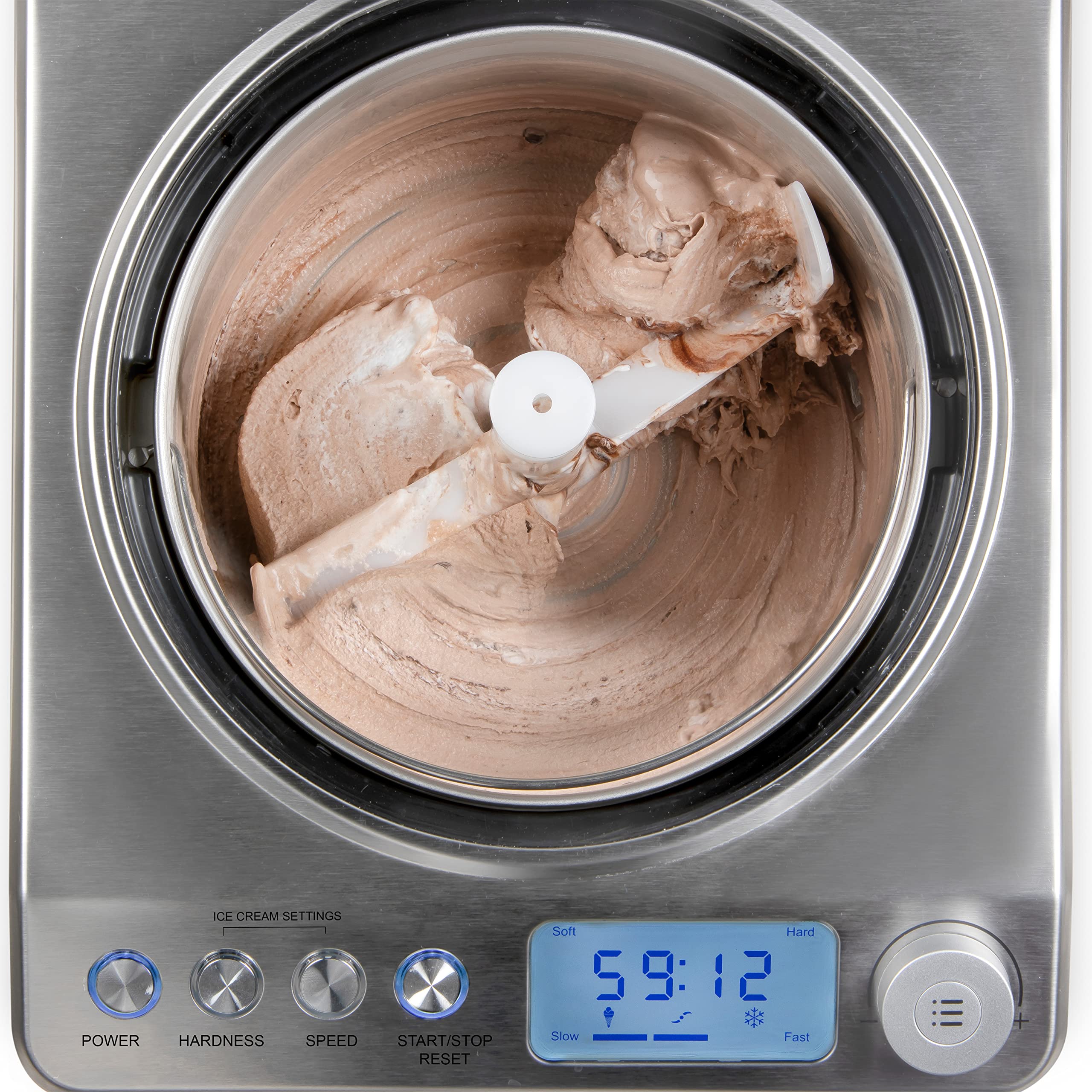 DOMO DO9232I - Heladera con compresor 'PRO' - 3 programas - Heladera compacta - 2,5 L - Acero inoxidable