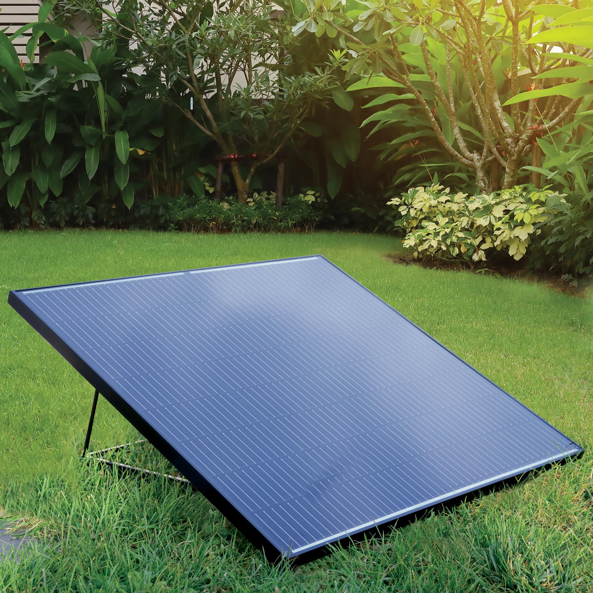 Kit solaire Soria 400W plug and play avec fixation au sol et murale - Avidsen - 127120