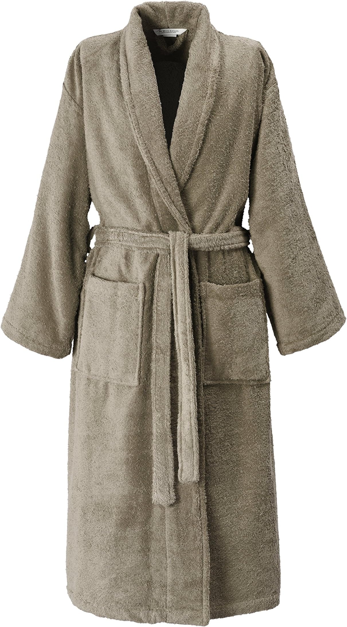 De Witte Lietaer Bathrobe ETRUSK-L Taupe