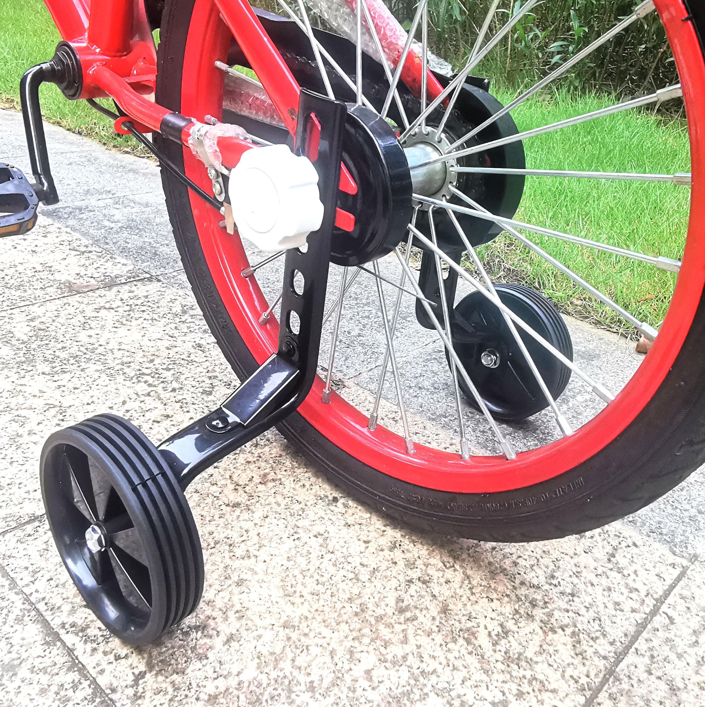 Mehome Quick Release Training Wheels for 12-20 inch Single Speed Bike