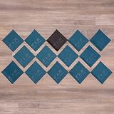 14 Pcs Microfiber Glasses Cleaning Cloths 20 x 20 cm - 5
