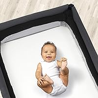 Vista 2 de Chicco Lullaby Playard Sheets - Paquete de 2 unidades, color blanco
