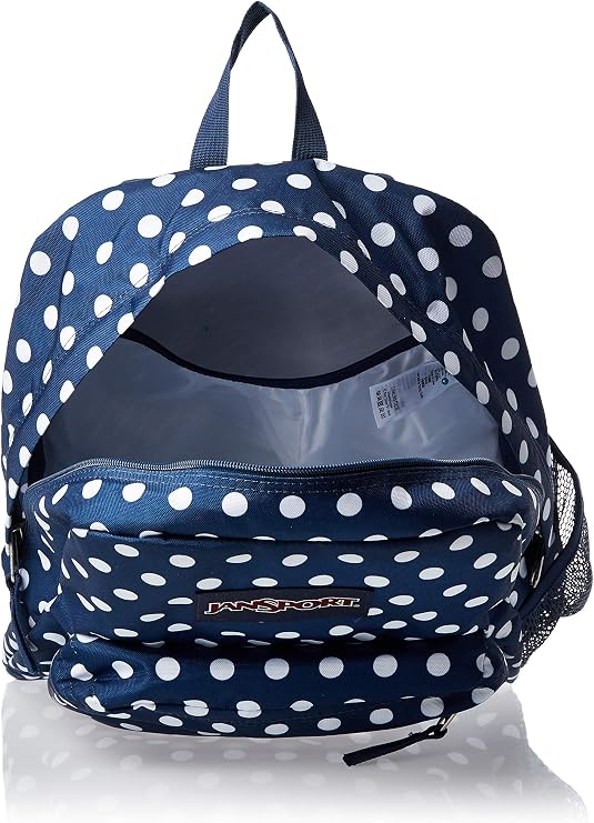 JANSPORT unisex-adult Hyperbreak Backpacks Casual Daypacks, Multicolour (Dark Denim Polka Dot), 34 EU: Buy Online at Best Price in Egypt