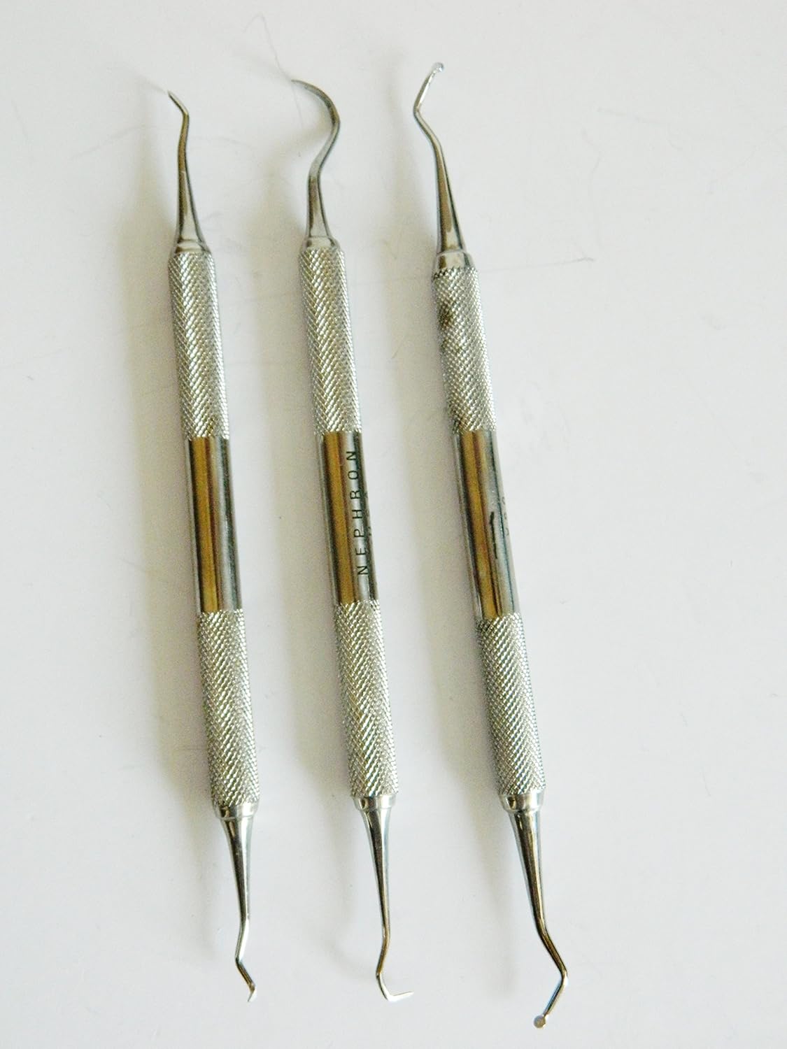 Deluxe 3 Piece Dental Pick Set