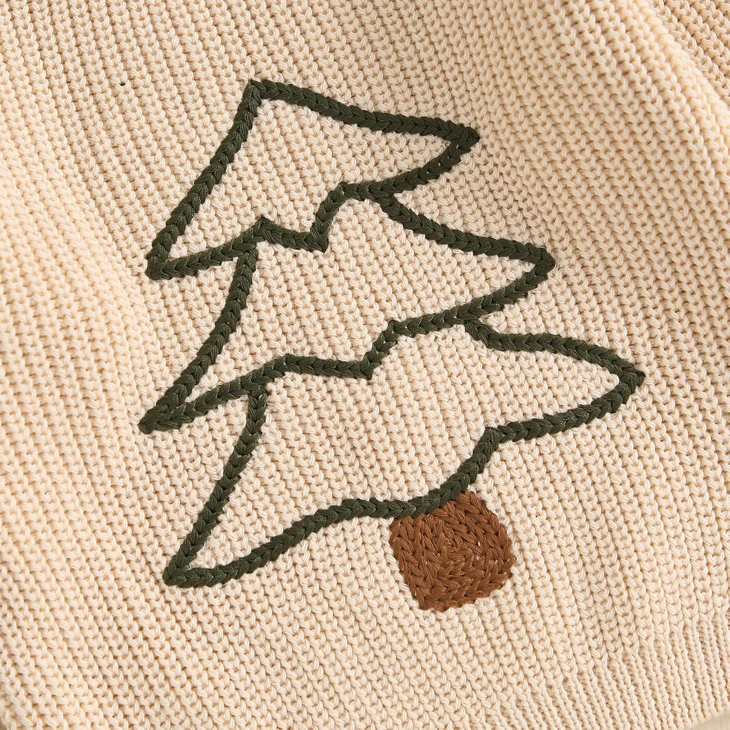 BemeyourBBs Toddler Baby Boy Girl Knit Sweaters Oversized Long Sleeve Embroidery Shirt Newborn Cute Fall Winter Clothes - Image 6