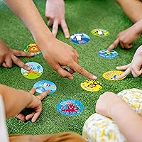 Vista 5 de 1800 calcomanías motivacionales de estímulo de recompensa para maestros en 36 diseños de animales para profesores, uso en el aula