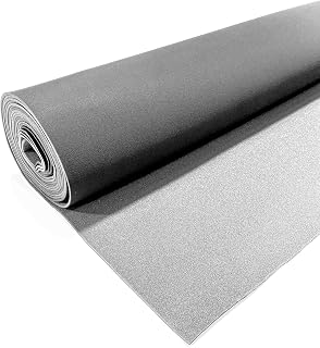 Dark Gray/Charcoal Auto Headliner 3/16 Inch Foam Backing Fabric Material 60 Inches Wide by 2 Yards Long