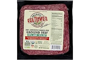 EEL RIVER ORGANIC BEEF Organic Ground Beef 85% Lean/15% Fat, 16 OZ