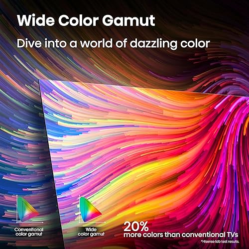 Miniatura 4 de Hisense Serie A7 de 43 pulgadas (43A7NF, modelo 2025) 4K UHD Smart Fire TV, control remoto por voz con Alexa, amplia gama de colores, HDR10+, Dolby