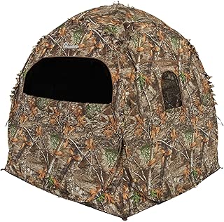 Ameristep AMEBF1000 Doghouse Blind (F/R) Realtree Edge Doghouse Blind (F/R), Realtree Edge - coolthings.us