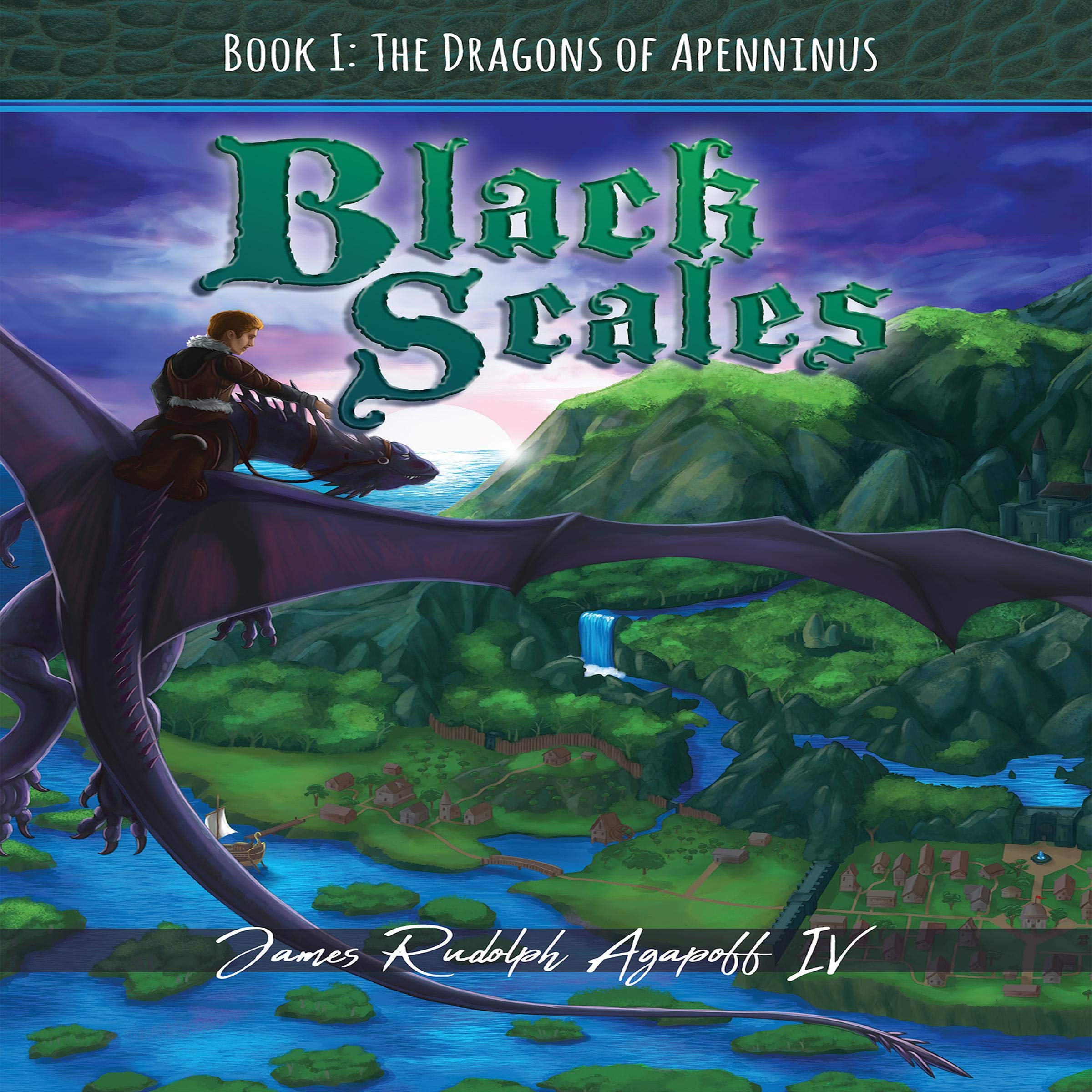 Cover art for Black Scales Book I: The Dragons of Apenninus