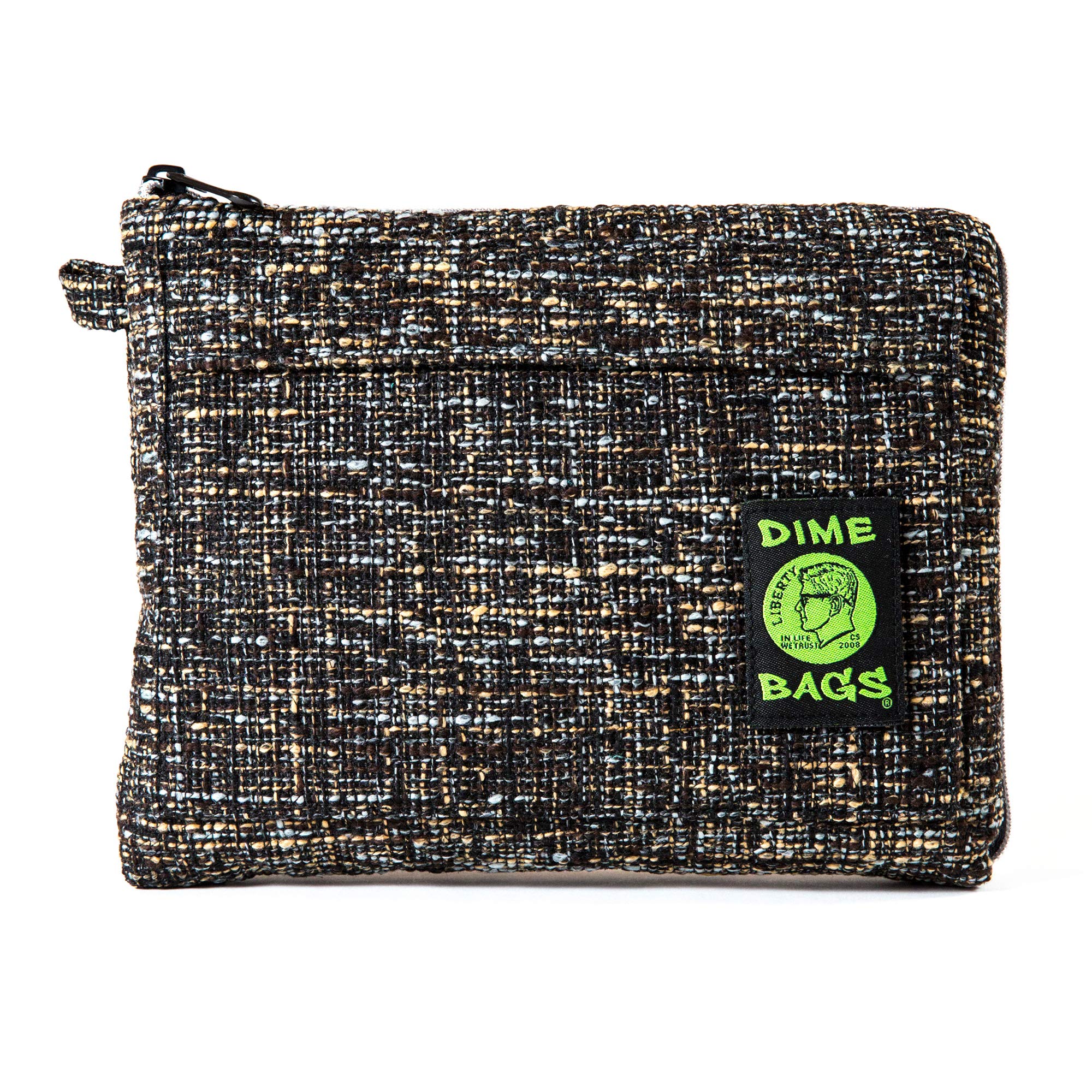 Dime Bags Padded Pouch Protective Case, Soft Velour Interior for Glass Storage & Travel, Durable Hempster Fabric Exterior