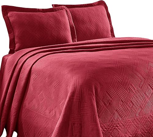 Miniatura 2 de SUPERIOR - Juego de sabanas, 100% algodón traste geométrico festoneado