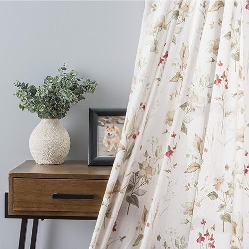 Miniatura 3 de Ellis Curtain Sophia - Tafetán triturado de 48 x 84 pulgadas, panel a medida, multicolor