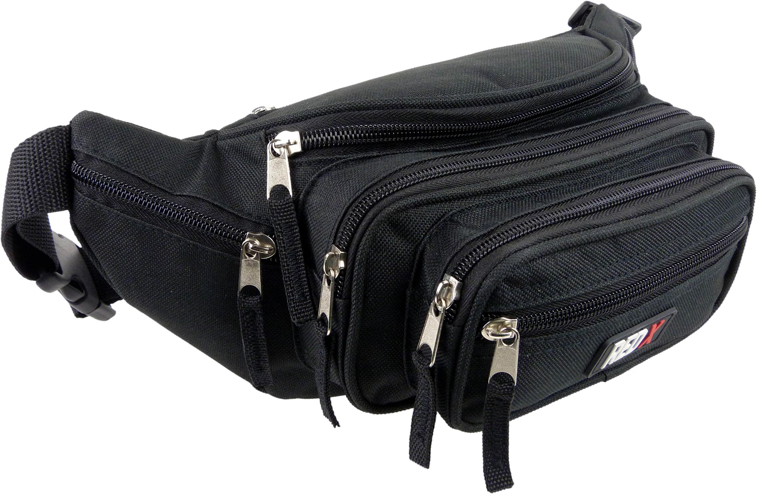 RED XLadies Mens Canvas Funky Waist BUM BAG Fanny Pack by RED X ยฎ Travel Holiday Security