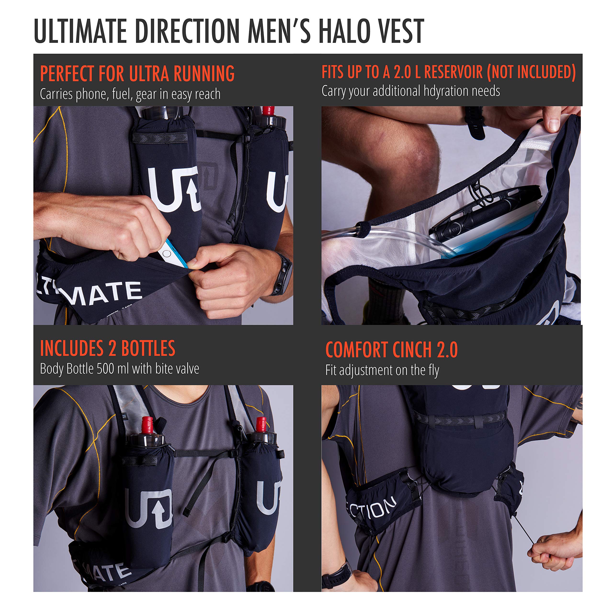 ULTIMATE DIRECTION HALO MENS SMALL 175g 【公式通販】 ULTIMATE DIRECTION HALO MENS SMALL 175g 【公式通販】