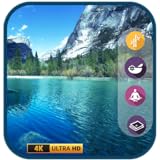 ハイランド ウォーター: リラックスできる静かな山の湖のスクリーンセーバー