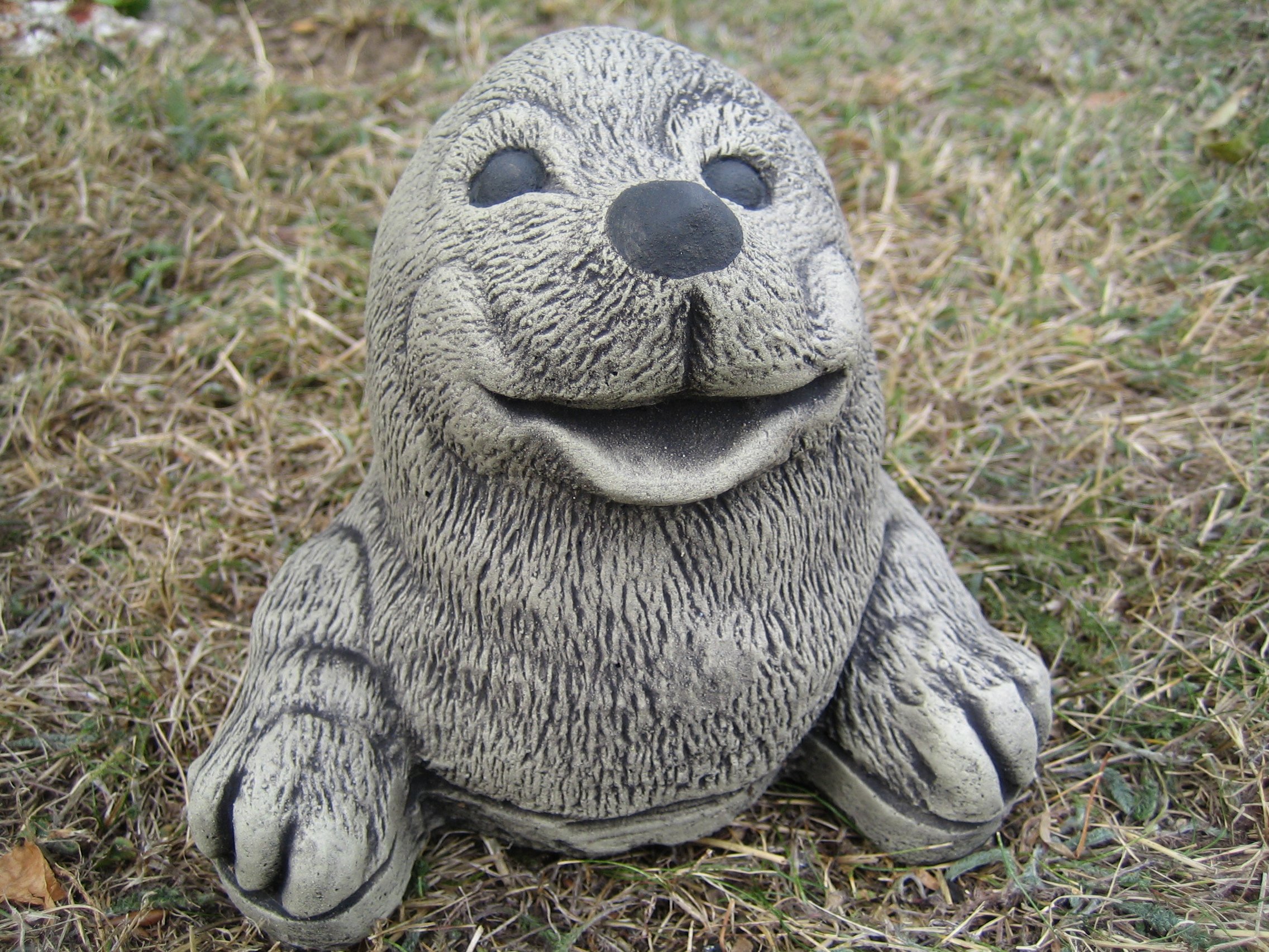 Large mole stone garden ornament