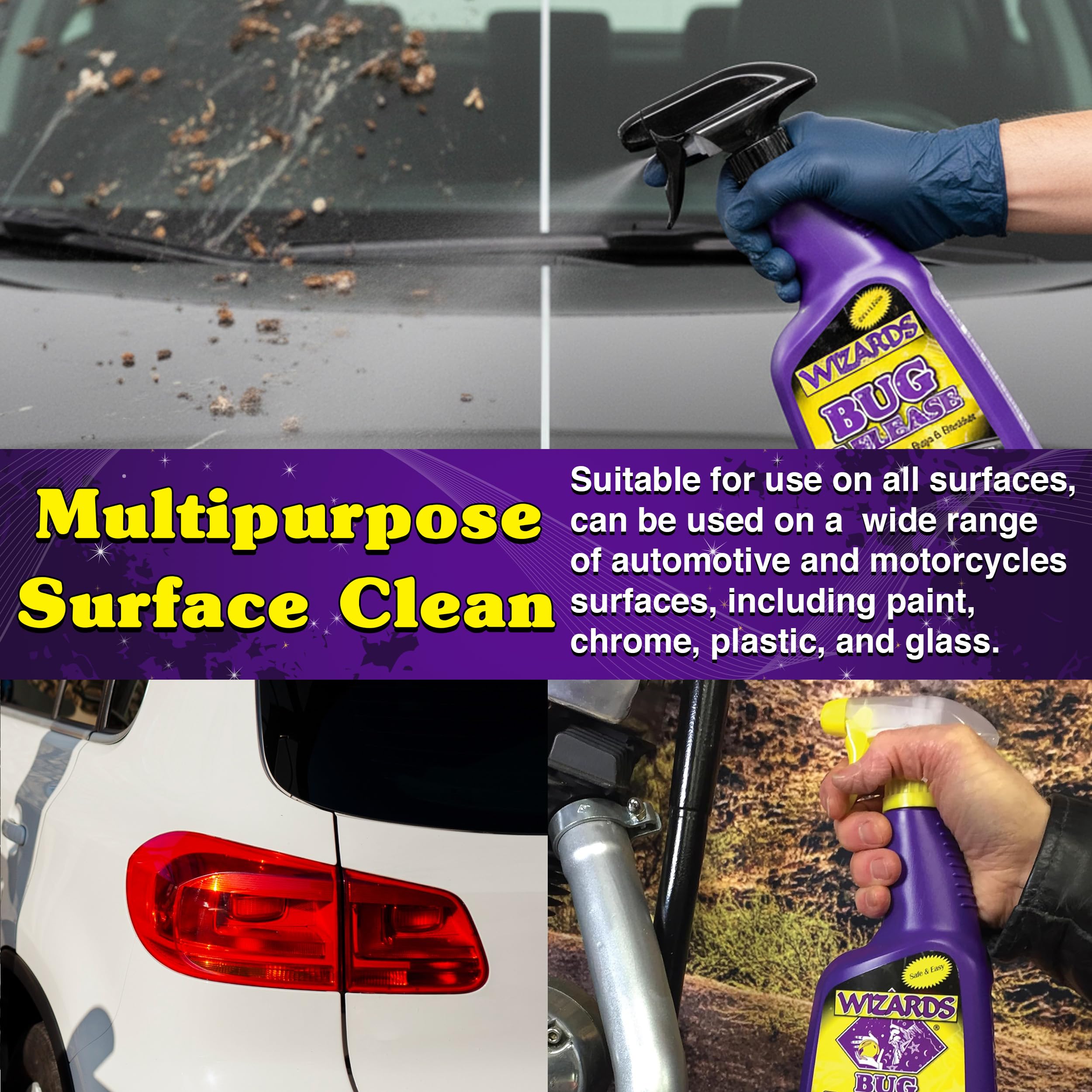 Amazon.com: Wizards Bug Release - All Surface Bug Remover and Wash