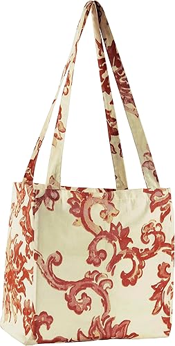 Miniatura 4 de HPD Half Price Drapes Bolsas de compras reutilizables para comestibles, paquete de 2 bolsas 100% de sarga de algodón