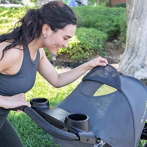 Miniatura 10 de Baby Trend Expedition Jogger Sistema de viaje con asiento de auto EZ-Lift para bebé, Gris Dash