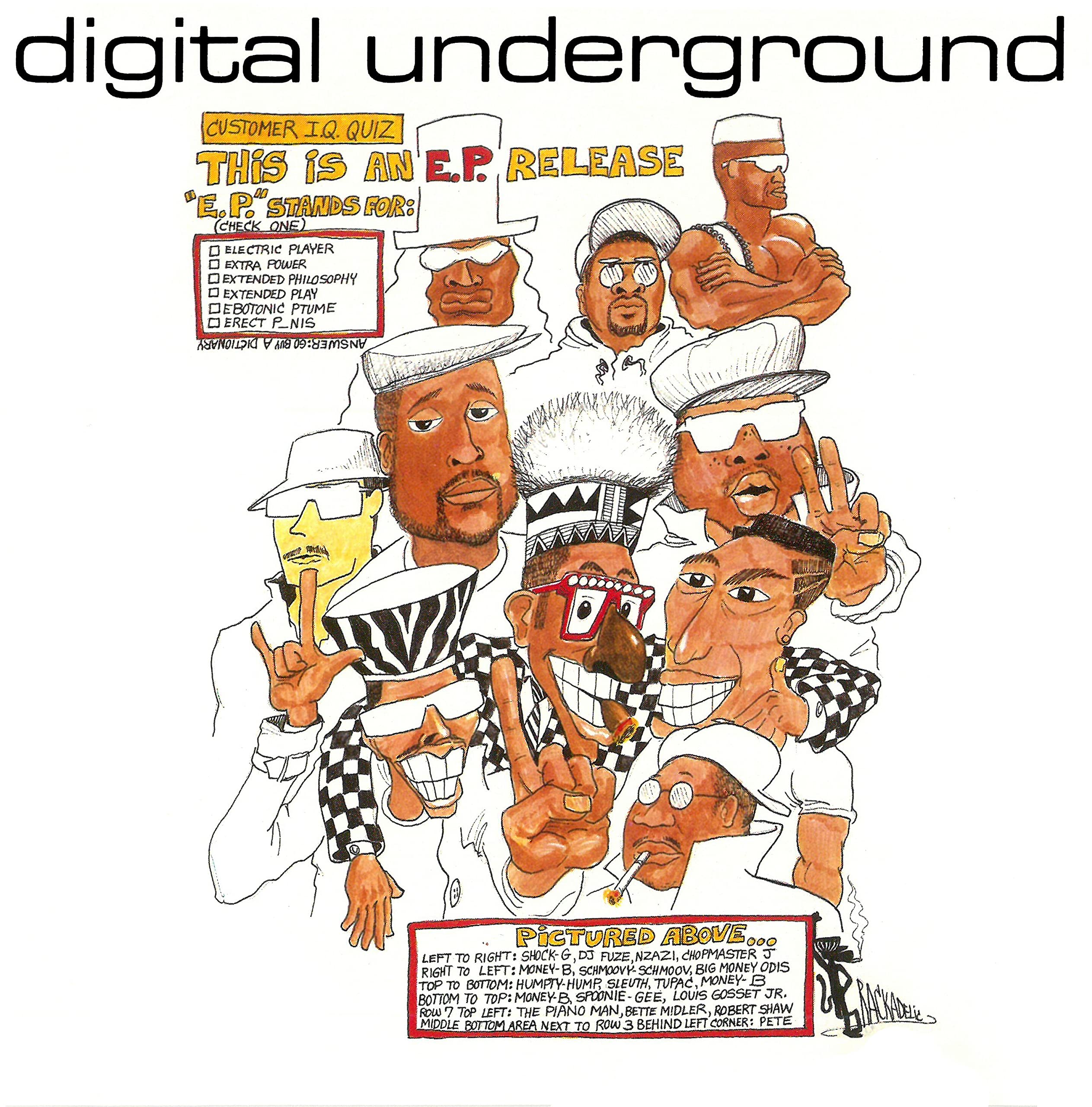 Digital Underground This Is An E.p. Release 12 Inch Vinyl TB9641 NEW