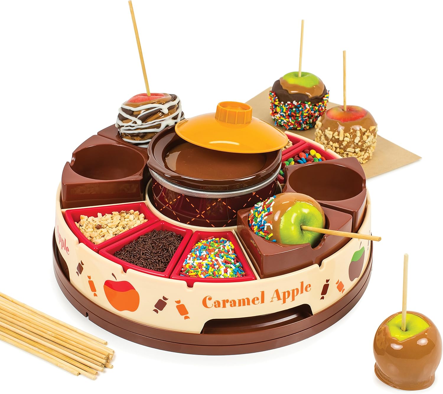Buy Nostalgia CCA5 Lazy Susan Chocolate & Caramel Apple Party with