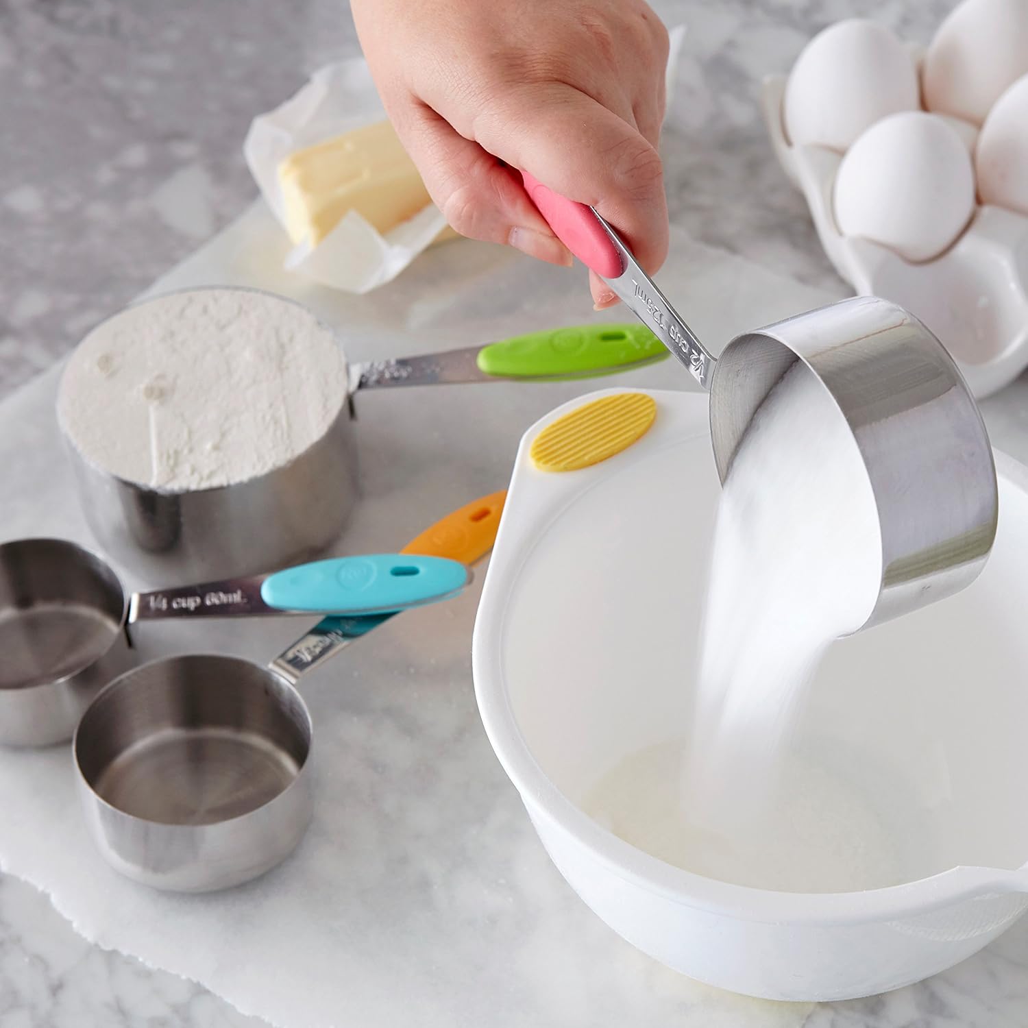 Wilton n/s Rosanna Pansino Measuring Cups, Assorted