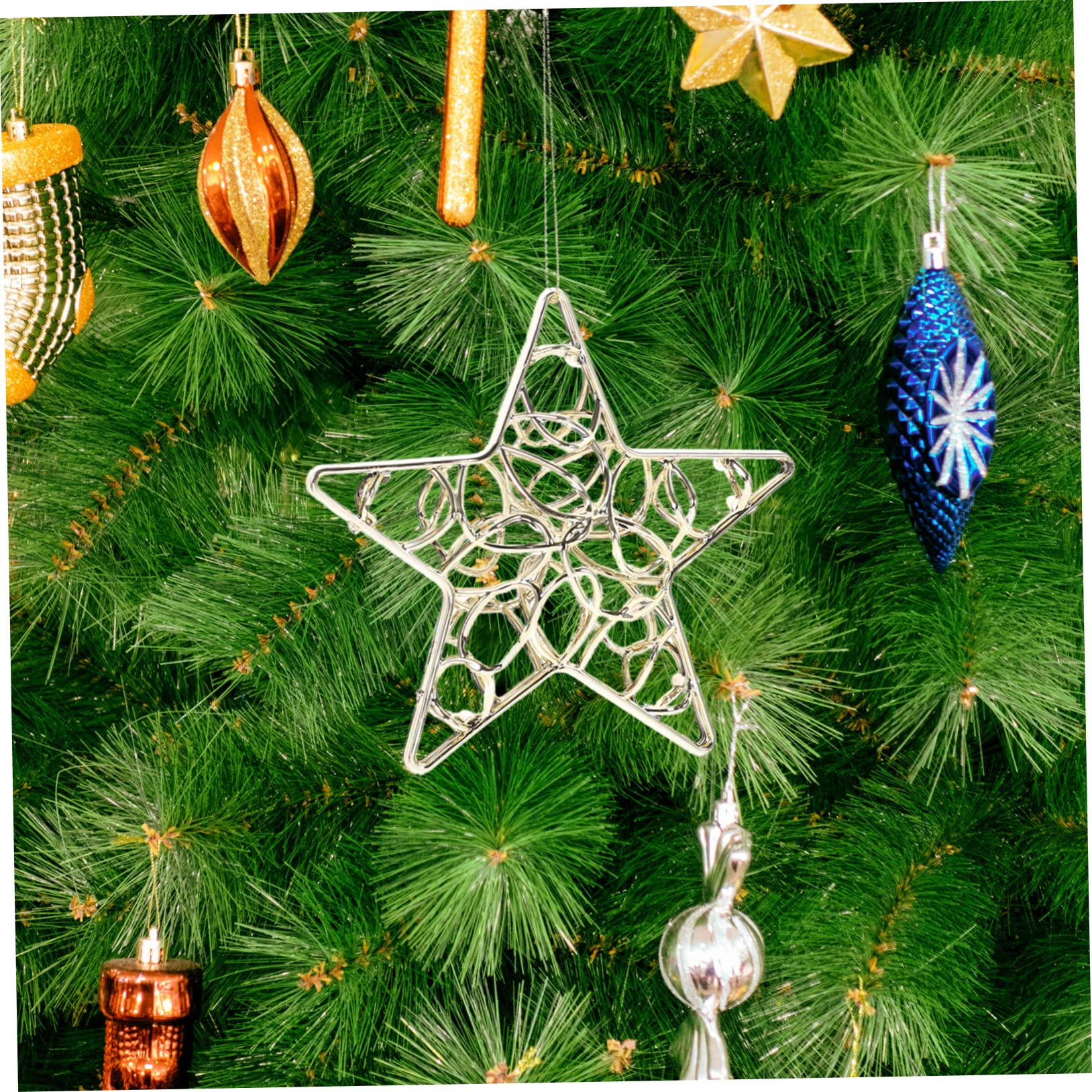 Stück Weihnachts Schneeflocken Anhänger Weihnachtsschmuck Bruchsicherer Weihnachtsbaumschmuck Weihnachtsschneeflocke Sterndekoration Weihnachtsbaum Schneeflocke