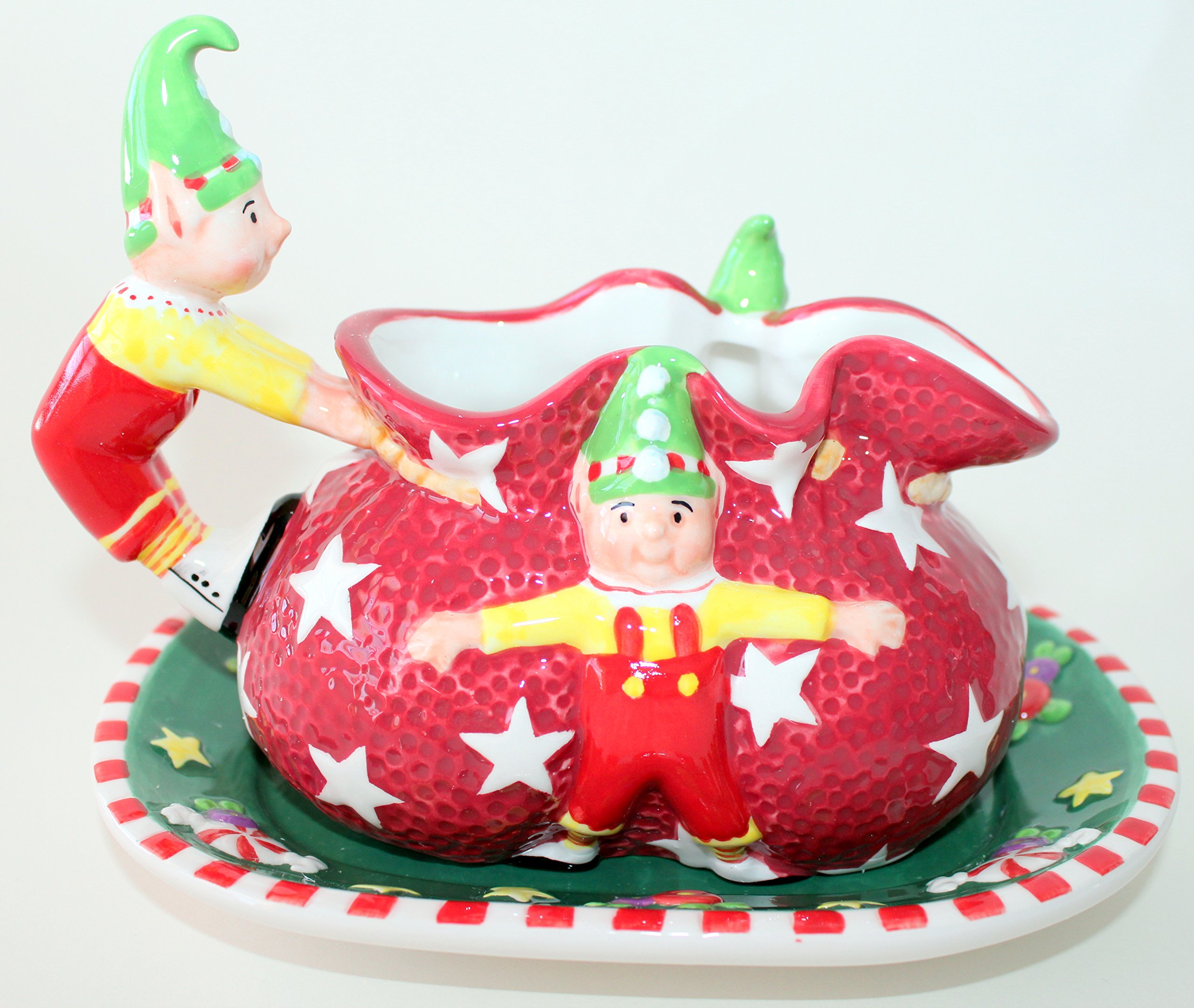 Mary Engelbreit Magic Of Christmas Gravy Boat With Saucer 866547