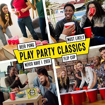 Trunk of Drunk - Fun Adult Party Game, Perfect for Drinking Games, Adult Board and Card Games, Funny Party Games for Adults with 12 Fun Drinking Games, Great Stocking Fillers