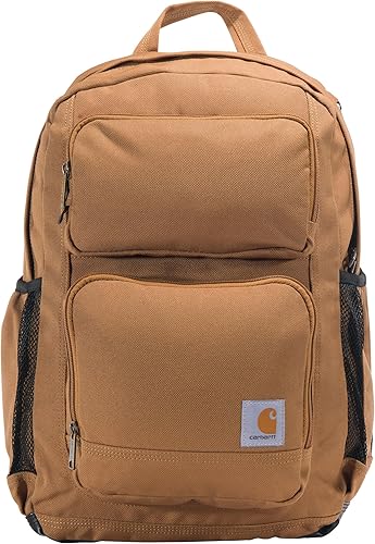Carhartt Force Advanced 28L, Carhartt Brown, talla única , Con funda para portátil de 17 pulgadas, almacenamiento para tabletas y compartimento de