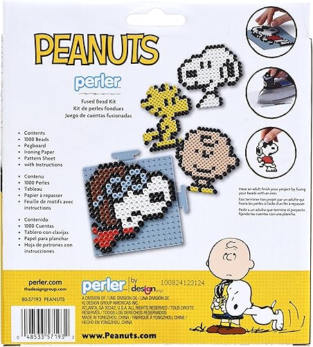 Vista 33 de Perler 80-57046 Disney El Rey León Fused Bead Kit de actividades de manualidades, incluye 9 patrones, multicolor, 2004 piezas