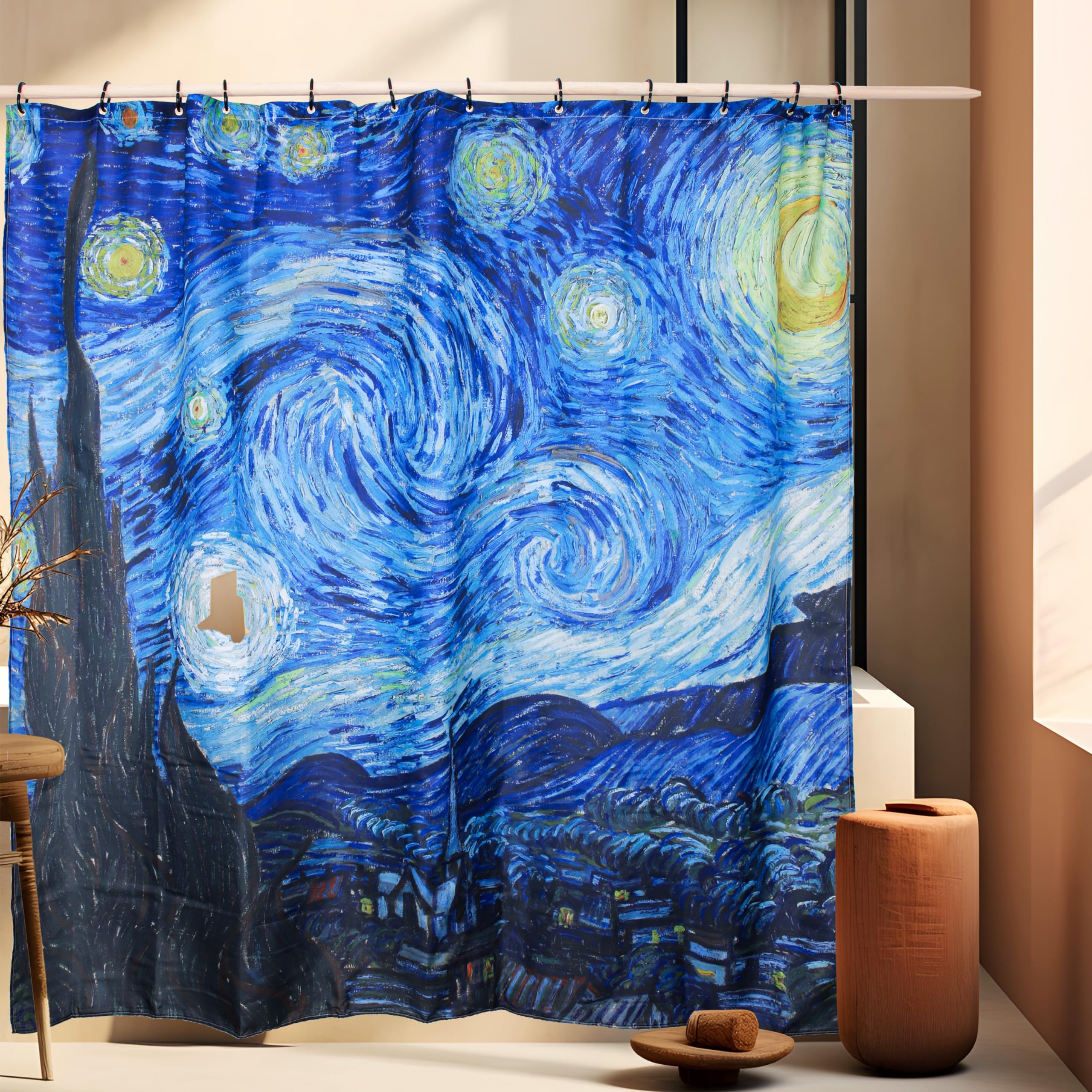 De-Mediocre Unimpressed Frog Shower Curtain Ink Cute Funny Asian Style Traditional Japanese Art Bath Curtain Anime Waterproof and Fabric Curtain Cool for Bathroom 72x72inch
