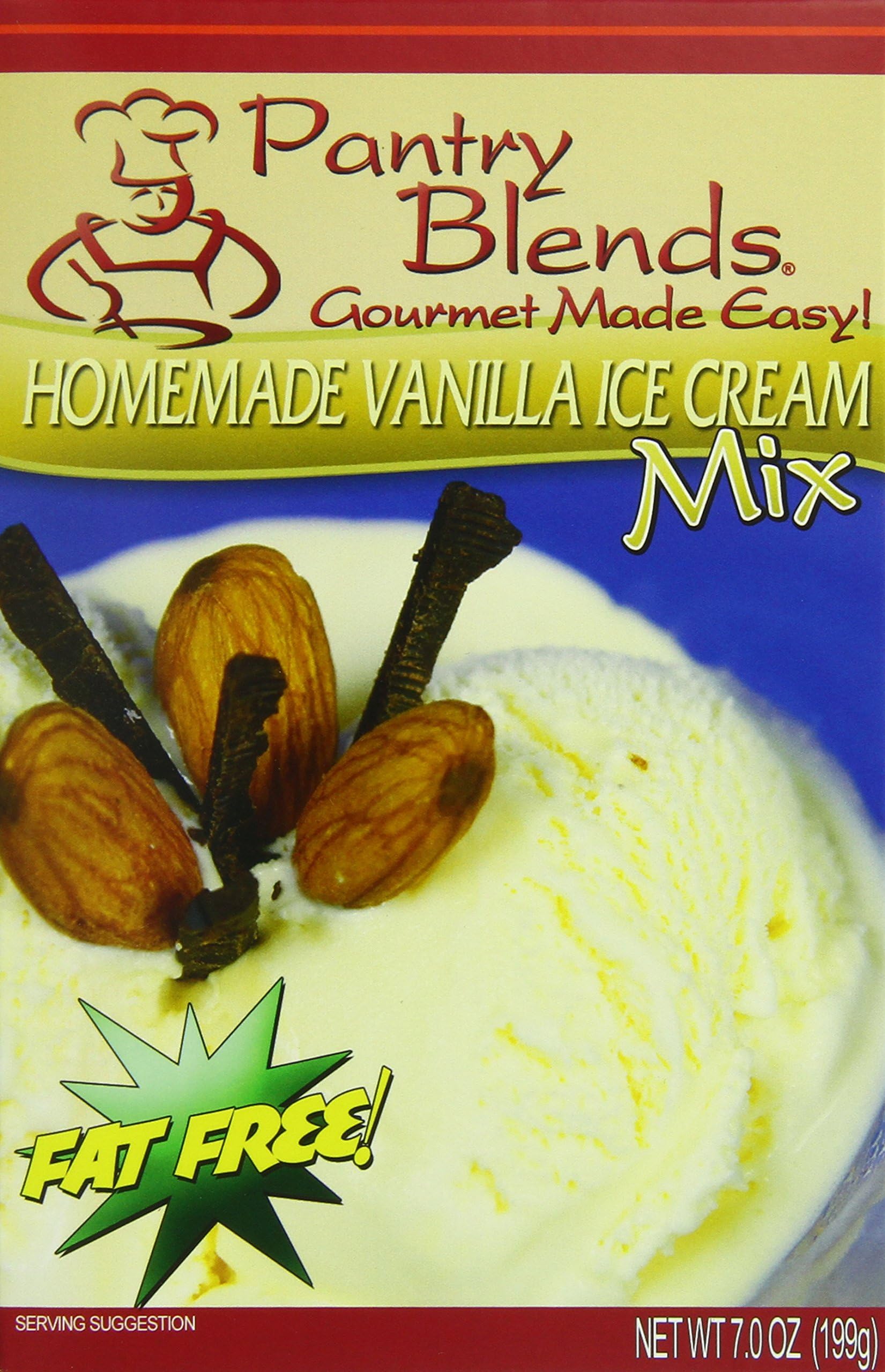 Pantry Blends Homemade Vanilla Ice Cream Mix, 1-Pound (Pack of 4)