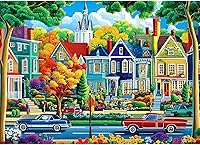 Vista 13 de Vintage Books - Rompecabezas de 1000 piezas para adultos, desafiante rompecabezas floral y amante de los libros con botellas de vidrio, hortensia